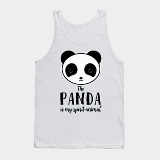 The Panda Is My Spirit Animal Tank Top